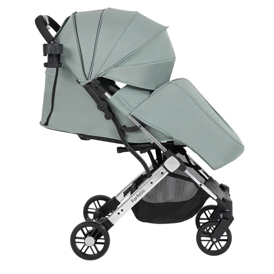 Коляска прогулочная Farfello Comfy Go Comfort Chrome Khaki Chrome/Хаки - 2